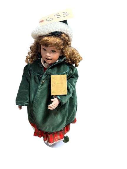THE HAMILTON COLLECTION COLLECTABLE DOLL: NOEL - A FINE PORCELAIN DOLL SCULPTED BY UTE KASE-LEPP image