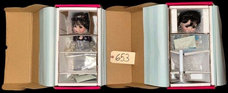 TWO NEW IN BOX MARIE OSMOND 12 INCH DOLLS: ADORA FOX TROT AND ADORA SAMA BELLE image