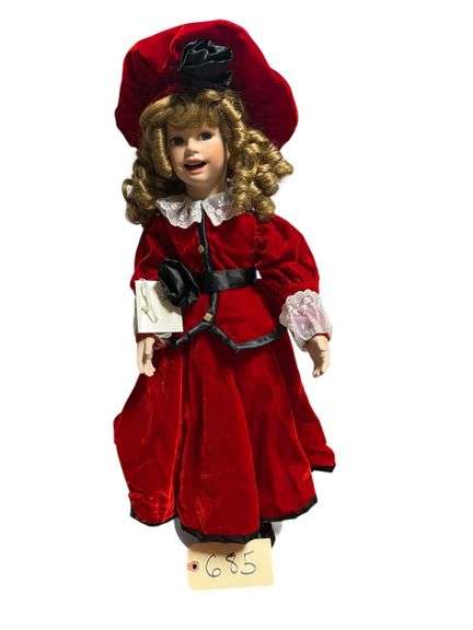 THE HAMILTON COLLECTION COLLECTABLE DOLL: JOY - A FINE PORCELAIN DOLL SCULPTED BY UTE KASE-LEPP image