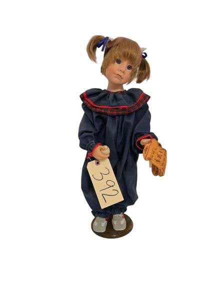 “JOHNNY LYNN” GOOD KRUGER VINYL DOLL APPROX. 21” TALL image