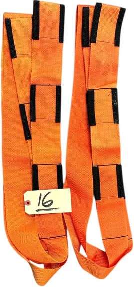 PAIR OF FOREARM FORKLIFT FURNITURE LIFTING/MOVING STRAPS image