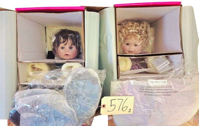 2 PORCELAIN MARIE OSMOND DOLLS APPROX. 13”: “INSPIRATION” AND “TRANQUILITY” image