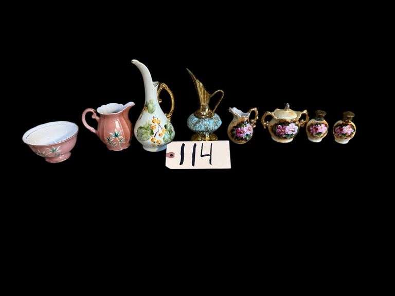 VINTAGE APPEARS TO BE OAK ART DECO STYLE SECRETARY/DRY BAR W/ KEY image