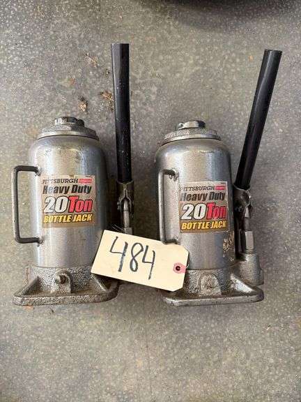 2 - 20 TON HEAVY DUTY PITTSBURGH BOTTLE JACKS image