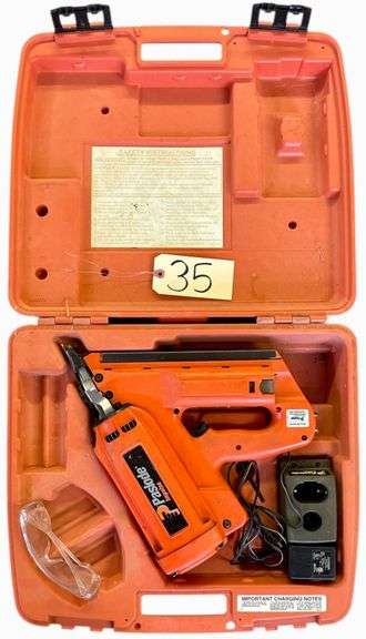 PASLODE IMPULSE NAILER, RECHARGEABLE image