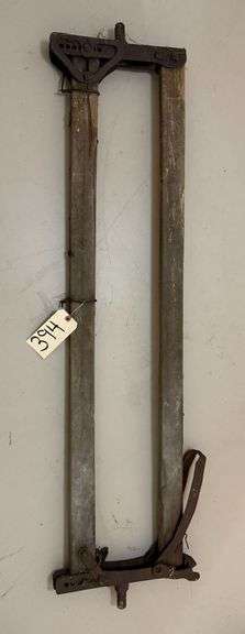 ANTIQUE HAY HARPOON OR HAY BALE MOVER image