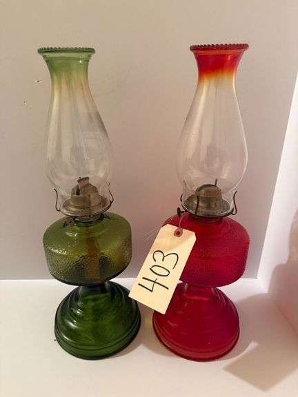VINTAGE OIL LAMPS image