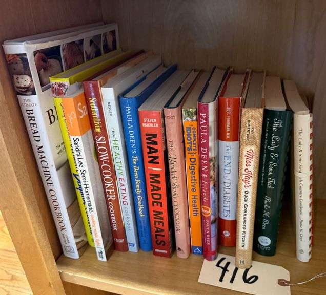 ASSORTMENT OF COOKBOOKS image