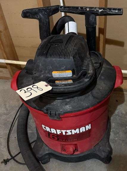 CRAFTSMAN 16 GALLON 6 HP WET DRY VAC image