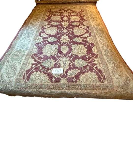MOHAWK HOME PATTERN RUG APPROX. 63” X 94” image