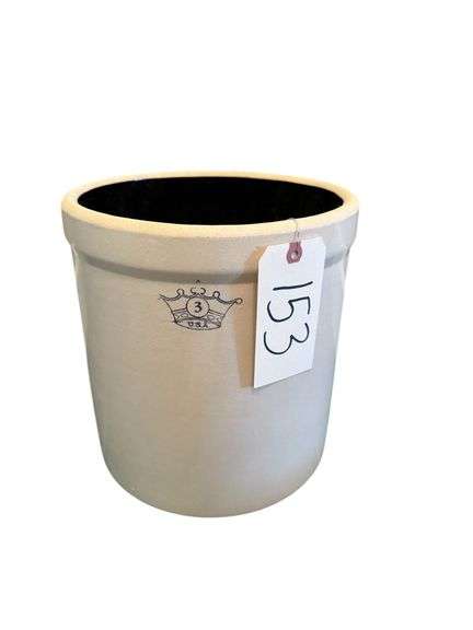 NO. 3 USA CROWN CROCK - APPEARS TO BIN GOOD CONDITION image