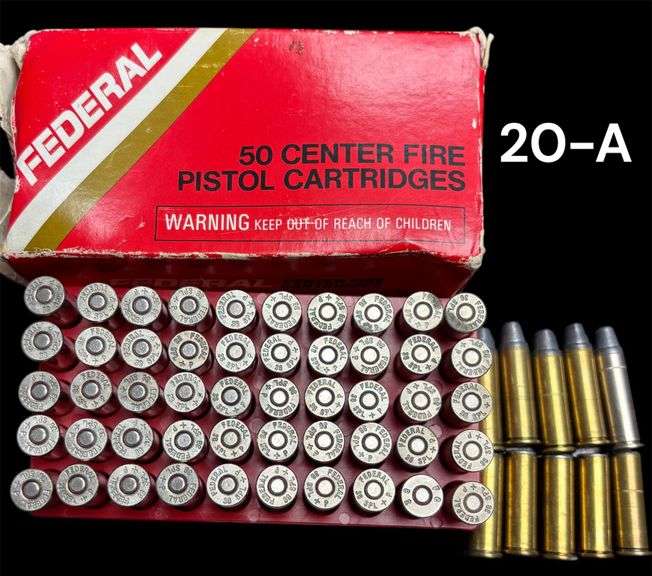 APPROX. 60 ROUNDS OF .38 SPECIAL AMMO, 1 BOX OF 50 FEDERAL, 10 OTHERS image