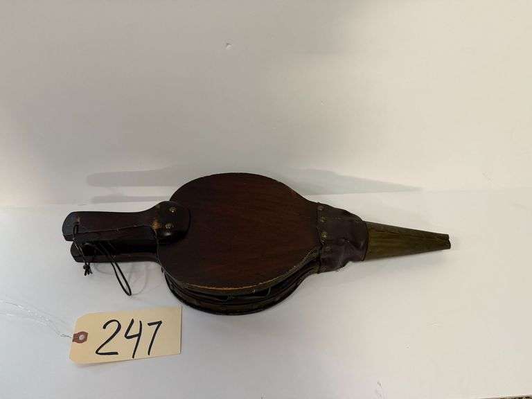 VINTAGE FIREPLACE BELLOWS image