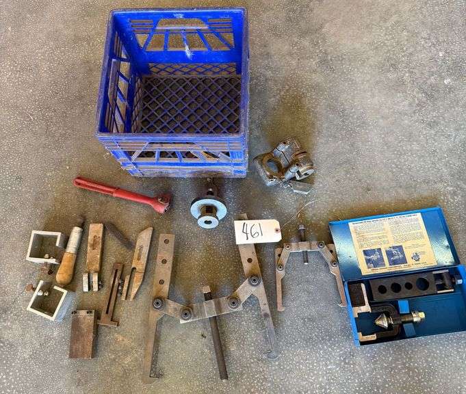 ASSORTED GEAR PULLING TOOLS AND IMPERIAL FLARING TOOL image