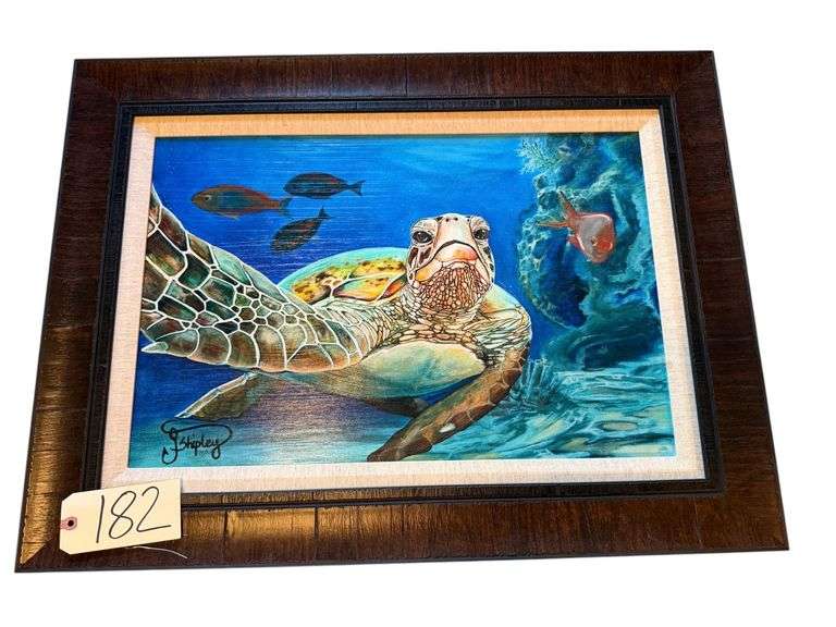 “HIGH FIVE” BY JESSICA SHIPLEY OIL ON BOARD #178/1450 - APPROX. 23.5” X 31.5” OVERALL image