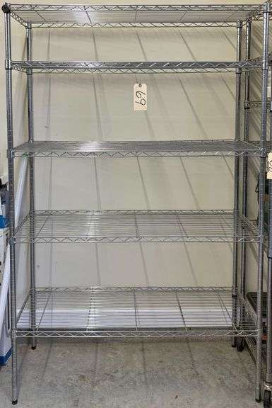 5 SHELF HEAVY DUTY STANDING SHELVING UNIT - CONTENTS NOT INCLUDED image