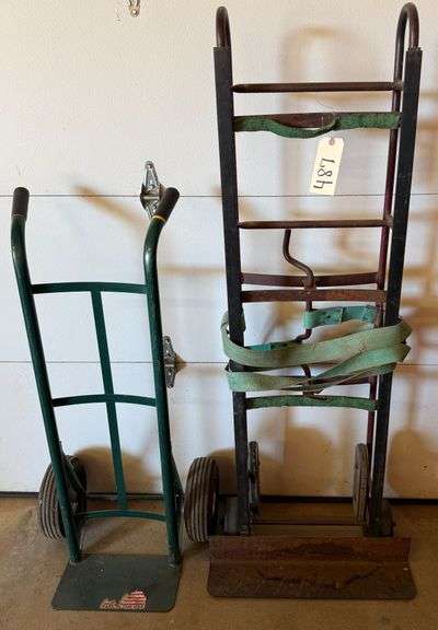 ONE APPLIANCE DOLLY, ONE OTHER DOLLY MADE IN USA image