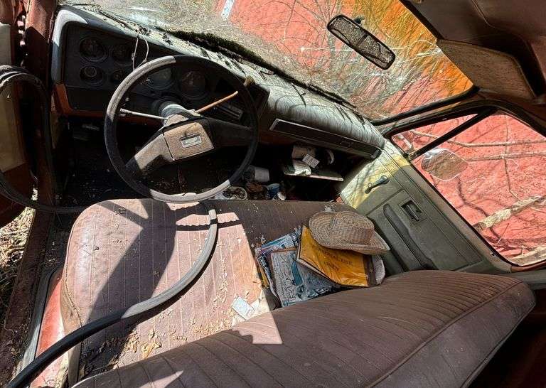 1982 CHEVROLET CUSTOM DELUXE C10 PICKUP TRUCK - ODOMETER READS 97,987 MILES - TENNESSEE TITLE.  VIN: 1GCDC14D4CF309757