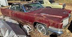1970 CONVERTIBLE CADILLAC DEVILLE. HAS TENNESSEE TITLE. HAS KEY. VIN: F0327452