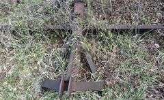 7’ GRADER BLADE, BURCH PLOW WORKS 4 BLADE CULTIVATOR