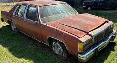 1980 FORD LTD - VIN: 0U63F101128 - ODOMETER READS 43,657