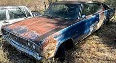1967 DODGE CHARGER FASTBACK V8 - VIN: XP29G72347676 - ODOMETER READS 89,704 - DATA PLATE INTACT BUT ILLEGIBLE. HAS VINTAGE TENNESSEE TITLE
