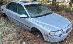 SILVER VOLVO S80 T6 - VIN: YV1TS90D8Y1100216