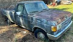 1990 FORD F150 CUSTOM - HAS TENNESSEE TITLE. VIN: 1FTEF15Y5LLB2310 - ODOMETER READS 64,762 - 4.9L ENGINE