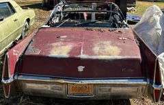 1970 CONVERTIBLE CADILLAC DEVILLE. HAS TENNESSEE TITLE. HAS KEY. VIN: F0327452