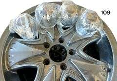 SET OF 4 PACER WHEELS APPROX. 8” WIDE X 17” DIAMETER