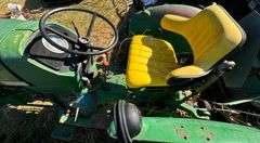 JOHN DEERE DIESEL TRACTOR - FRONT TIRES APPEAR TO BE NEW - 3614.5 HOURS