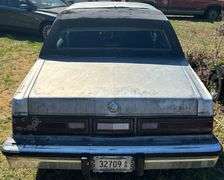 1987 CHRYSLER FIFTH AVENUE - ODOMETER READS 69,028 -  HAS TENNESSEE TITLE. VIN: 1C3BF66P3HX798841