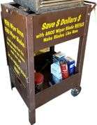 CRAFTSMAN HEAVY DUTY ARC WELDER 35-230 AC AMP OUTPUT - WELDS UP TO 3/16” ROD (UNTESTED) - ON METAL ANCO WIPER BLADES ADVERTISING CART