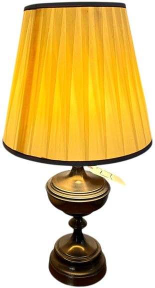 PAIR OF MATCHING ELECTRIC LAMPS - WORKING image