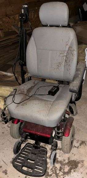 JAZZY BRAND ELECTRIC WHEELCHAIR, PRELUDE BRAND ELECTRIC WHEELCHAIR - BOTH AS-FOUND