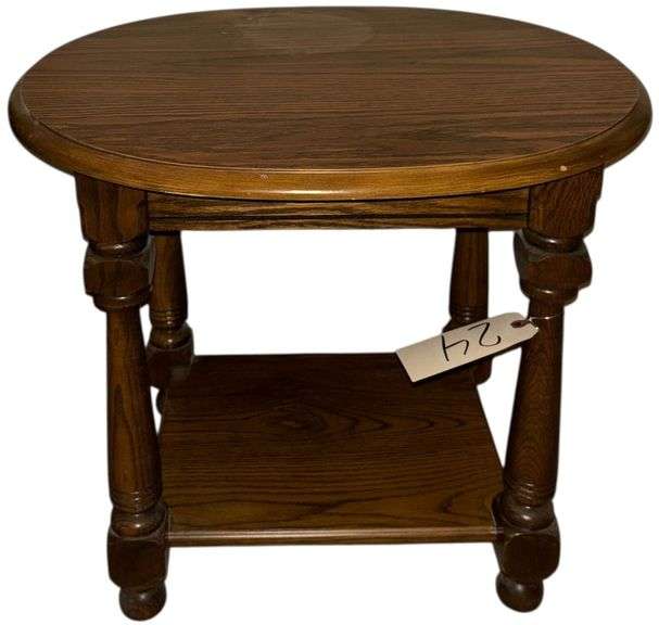 OVULAR SMALL WOODEN SIDE TABLE image