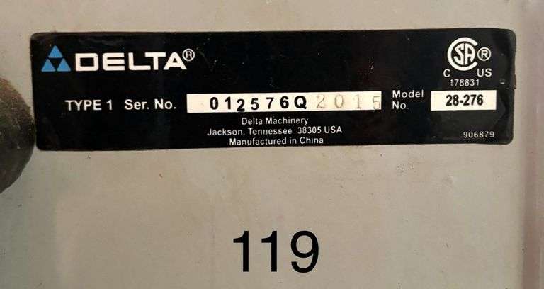 DELTA MODEL 28-276 BAND SAW