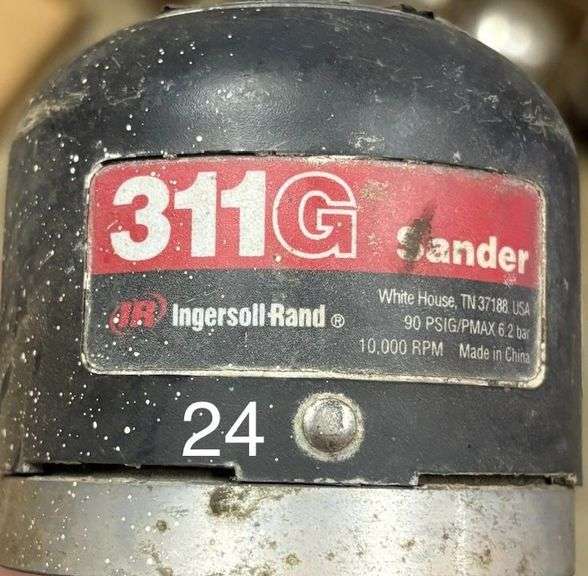 INGERSOLL RAND 311G PNEUMATIC SANDER, ELECTRIC SPEEDWAY SERIES BUFFER/POLISHER