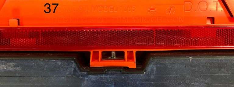 APPROXIMATELY 12 REFLECTIVE ROADSIDE EMERGENCY TRIANGLES - MODEL 1005 - D.O.T. APPROVED