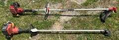 TWO GAS-POWERED STRING TRIMMERS: 1 SHINDAIWA, 1 HOMELITE EASYREACH