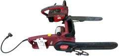 HOMELITE SUPER 2 AUTOMATIC OILING GAS CHAINSAW, CHICAGO ELECTRIC 14" ELECTRIC CHAINSAW