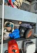 14' DURACRAFT FISHERMAN BOAT ON HIGHLANDER TRAILER W/ EVINRUDE 25HP MOTOR AND MINN KOTA EDGE TROLLING MOTOR