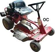 SNAPPER 33" HI VAC LAWNMOWER W/ BRIGGS & STRATTON INTEK 15HP OHV ENGINE