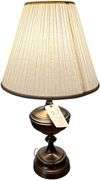 PAIR OF MATCHING ELECTRIC LAMPS - WORKING