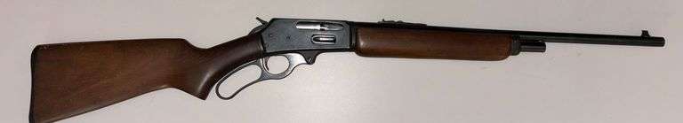 MARLIN GLENFIELD MODEL 36G .30-.30 CALIBER LEVER ACTION RIFLE, WALNUT STOCK AND FOREARM, BARREL 19 1/2 INCHES TO RECEIVER, APPROX. 38 INCHES OVERALL image