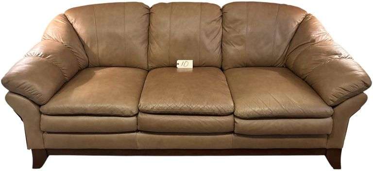 LEATHERETTE SOFA image