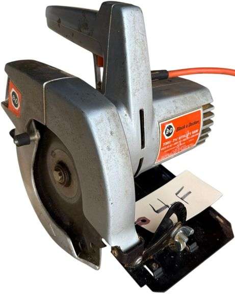 BLACK & DECKER 7301 7-1/4" CIRCULAR UTILITY SAW
