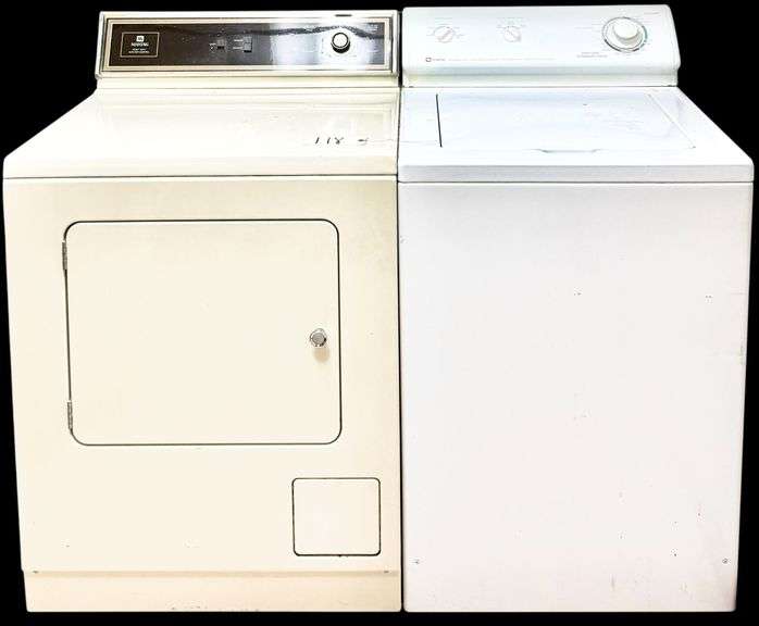 MAYTAG WASHER, MAYTAG DRYER - BOTH UNTESTED image