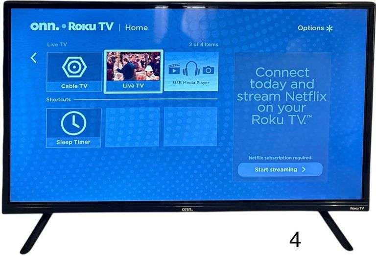 ONN 24” ROKU TELEVISION image