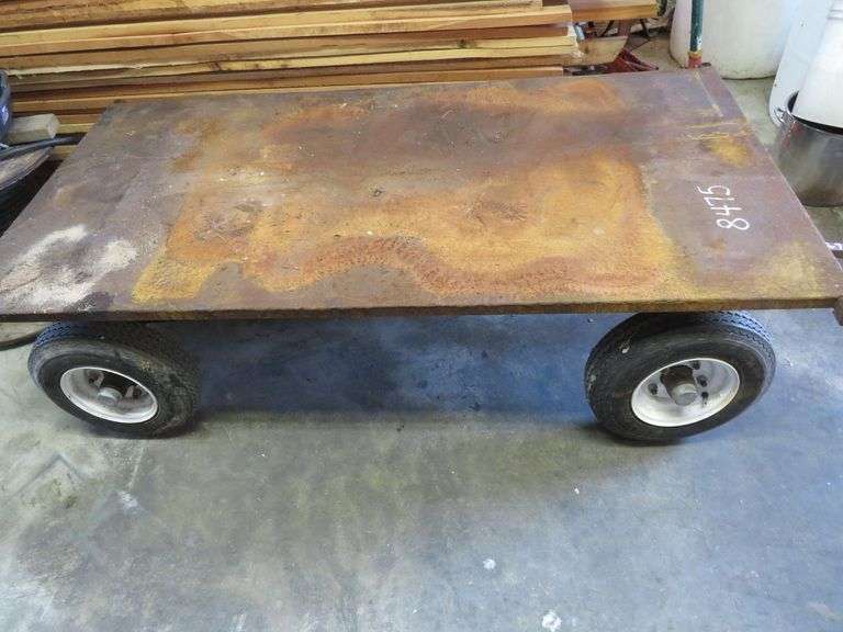 Small Steel flatbed Wagon image